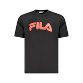Fila Black Cotton Men T-Shirt -   -  Fila.